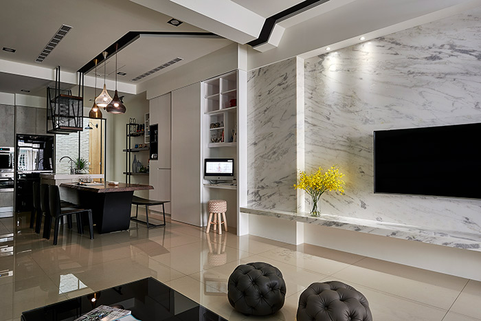 「專訪」恰如其分的線條分割比例，雲林 88 坪新娘秘書的透天宅