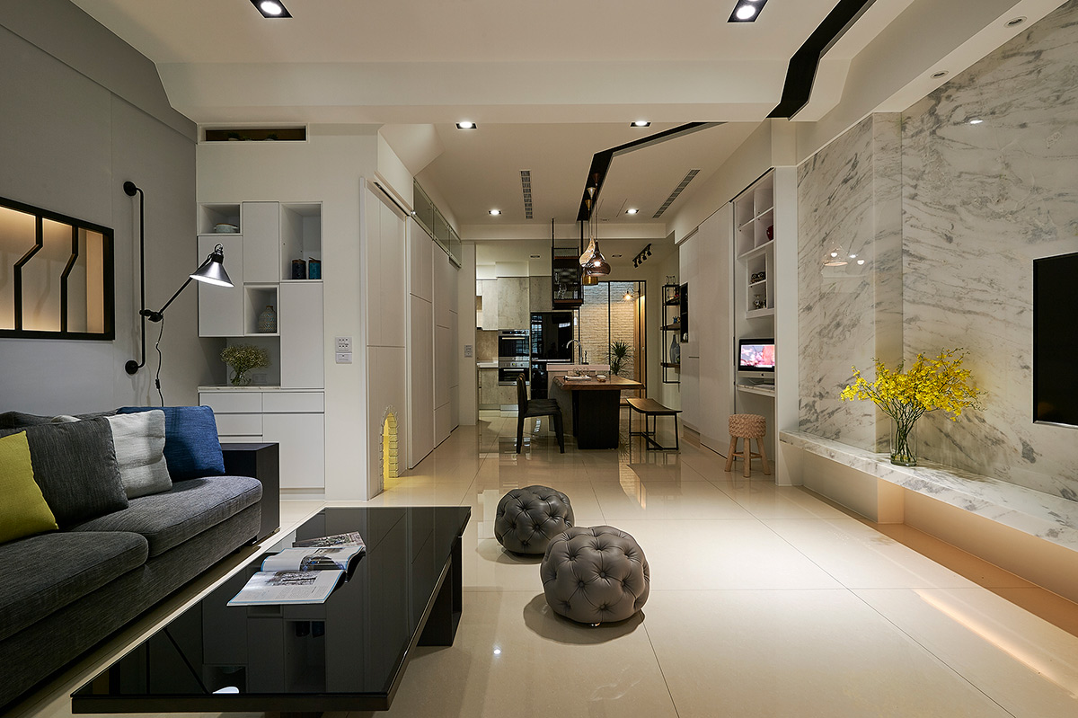 「專訪」恰如其分的線條分割比例，雲林 88 坪新娘秘書的透天宅