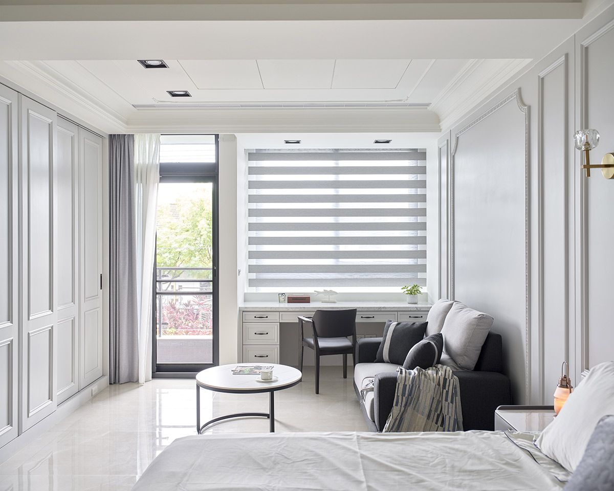 「專訪」勾勒石紋與線板，讓日常閃耀於內心！雲林 138 坪自地自建退休宅