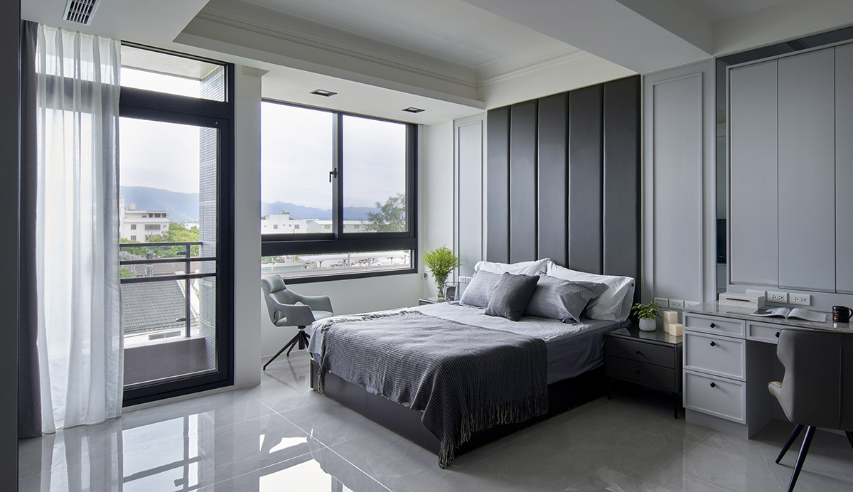 「專訪」勾勒石紋與線板，讓日常閃耀於內心！雲林 138 坪自地自建退休宅